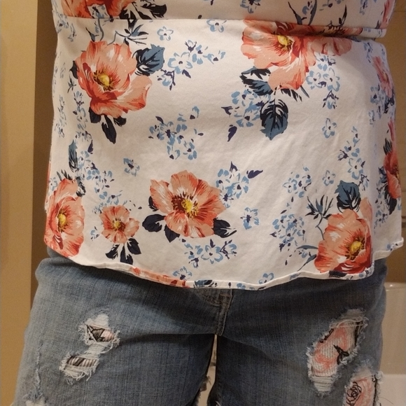 Torrid Flared Tank Blouse - Picture 5 of 10